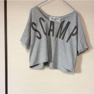 キューブシュガー(CUBE SUGAR)の【chocoママ様専用】キューブシュガー ☆ グレー ロゴ Tシャツ(Tシャツ(半袖/袖なし))