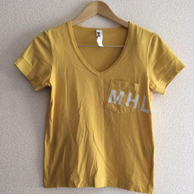 MARGARET HOWELL(マーガレットハウエル)のマーガレットハウエル ロゴTシャツ レディースのトップス(Tシャツ(半袖/袖なし))の商品写真