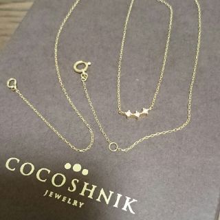 ココシュニック(COCOSHNIK)のココシュニック ダイヤモンドネックレス(ネックレス)