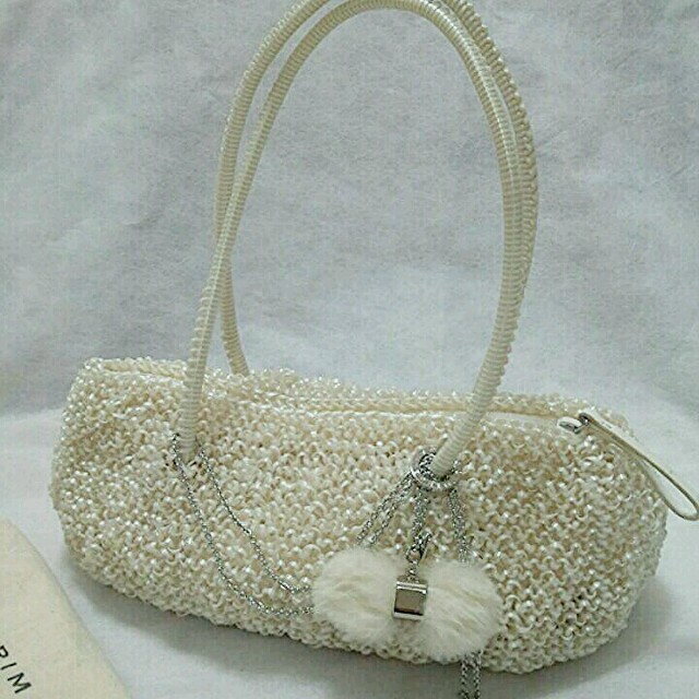 ANTEPRIMA - ANTEPRIMA♡ワイヤーバッグ/ボストン型*LATTEの ANTEPRIMA - ANTEPRIMA♡ワイヤーバッグ/ボストン型*LATTEの