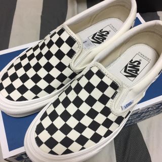 バンズボルト(VANS VAULT)のバンズ ボルトライン チェッカースリッポン(スニーカー)