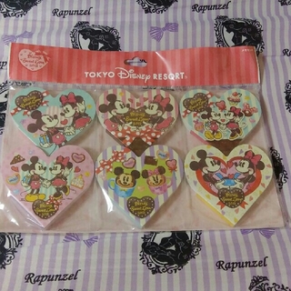 Disney - ディズニー バレンタイン ハート メモの通販 by めい's shop