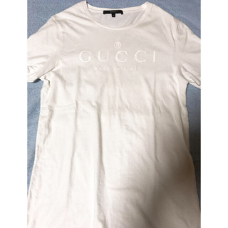 グッチ(Gucci)の【M】GUCCI ロゴ tee(Tシャツ/カットソー(半袖/袖なし))