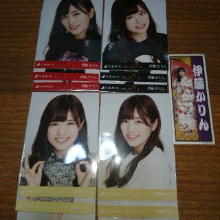 ノギザカフォーティーシックス(乃木坂46)の乃木坂46 生写真 伊藤かりん コンプまとめ売り(アイドルグッズ)