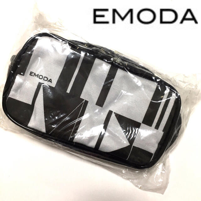 EMODA(エモダ)の新品 未使用 未開封 EMODA mook 付録 ポーチ レディースのファッション小物(ポーチ)の商品写真