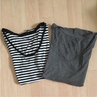 エイチアンドエム(H&M)のTシャツ2枚セット(Tシャツ(半袖/袖なし))