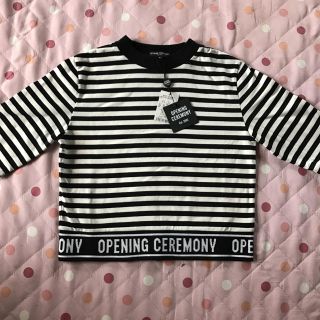 オープニングセレモニー(OPENING CEREMONY)のopeningceremony ボーダー Tシャツ (Tシャツ(半袖/袖なし))