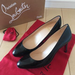 クリスチャンルブタン(Christian Louboutin)の超美品♥️ ルブタン パテントパンプス 36(ハイヒール/パンプス)