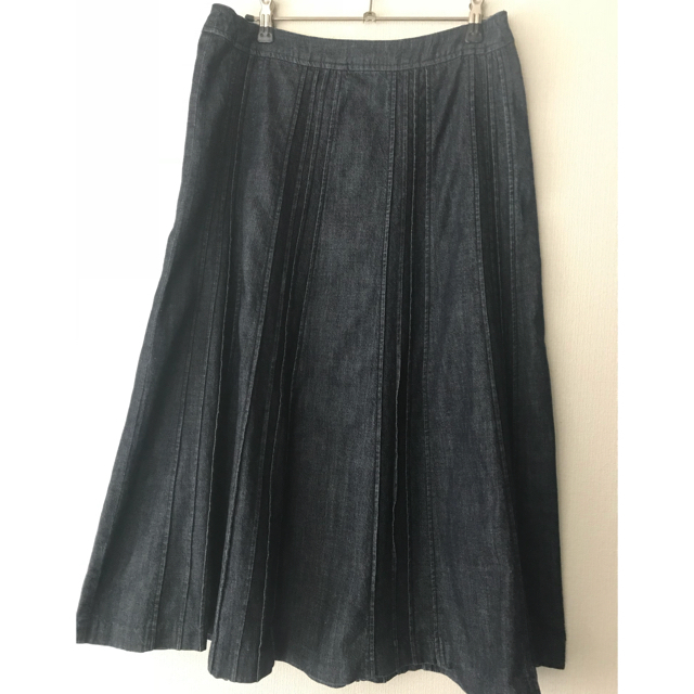 LAURA ASHLEY(ローラアシュレイ)のローラアシュレイデニムスカート レディースのスカート(ロングスカート)の商品写真