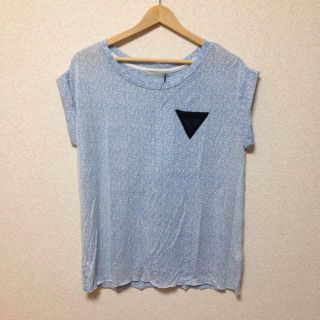 マウジー(moussy)のmoussy ノイズパターンカットソー(カットソー(半袖/袖なし))