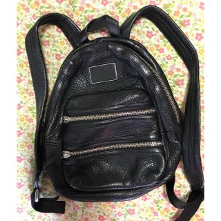 マークバイマークジェイコブス(MARC BY MARC JACOBS)のマークバイマークジェイコブ レザーリュックブラック(リュック/バックパック)