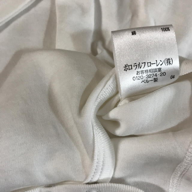 Ralph Lauren(ラルフローレン)の未使用ラルフローレン長袖ロンパース80 キッズ/ベビー/マタニティのベビー服(~85cm)(ロンパース)の商品写真