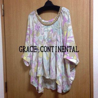 グレースコンチネンタル(GRACE CONTINENTAL)のグレースコンチネンタル シフォントップス(チュニック)