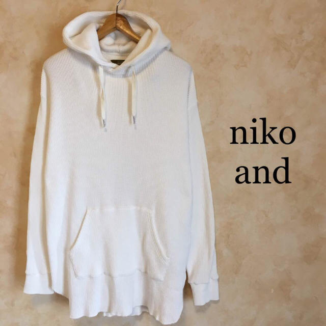 niko and...(ニコアンド)の美品 ニコアンド niko and パーカー メンズのトップス(パーカー)の商品写真
