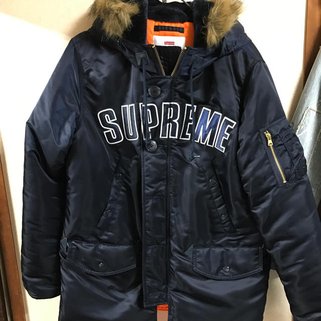 定価以下 Supreme シュプリーム N-3B Parka navy