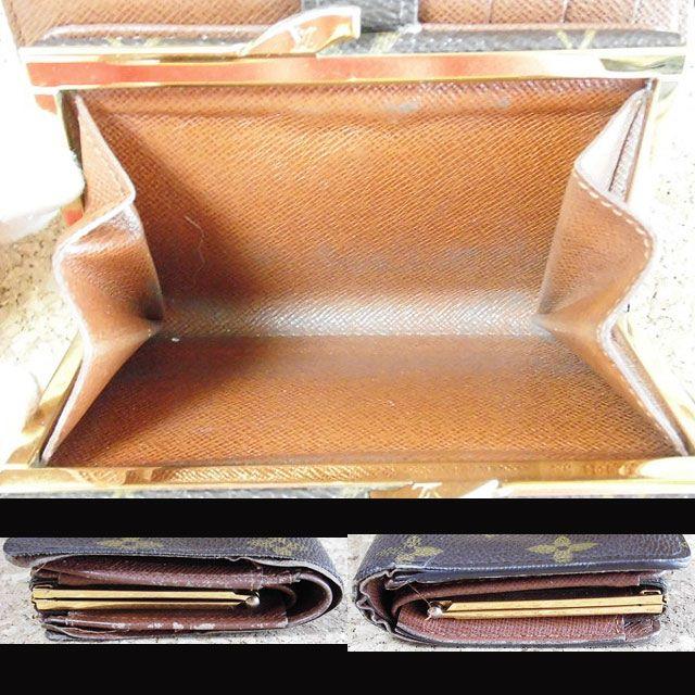 LOUIS VUITTON(ルイヴィトン)のヴィトン モノグラム ポルトフォイユ ヴィエノク ゴールド金具 2つ折りがま口  レディースのファッション小物(財布)の商品写真