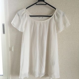 シマムラ(しまむら)のシフォンカットソー(カットソー(半袖/袖なし))