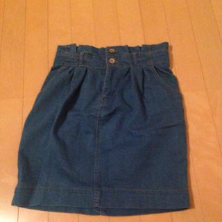 ダブルクローゼット(w closet)のw closet デニムスカート(ひざ丈スカート)