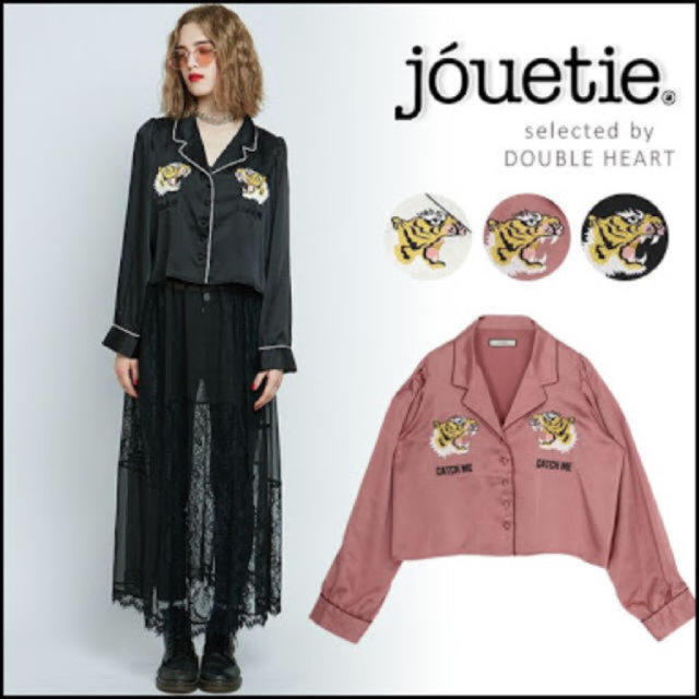 jouetie(ジュエティ)のスカシャツ(ピンク) レディースのトップス(シャツ/ブラウス(長袖/七分))の商品写真