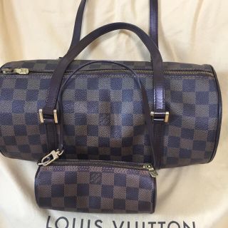 ルイヴィトン(LOUIS VUITTON)のdaimama様専用 ルイヴィトン ダミエ パピヨン 親子セット(ハンドバッグ)