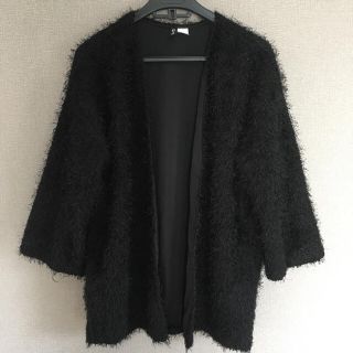 エイチアンドエム(H&M)のフェイクファーカーディガン(カーディガン)