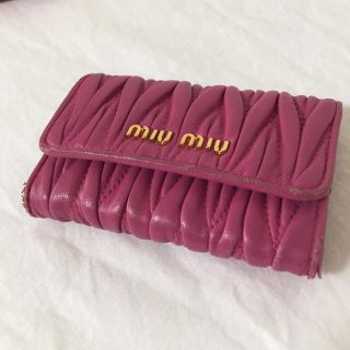 ミュウミュウ(miumiu)の♡miumiu♡キーケース✱マテラッセ(キーケース)