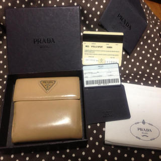 プラダ(PRADA)のPRADAの2つ折り財布(財布)