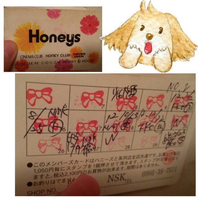 HONEYS(ハニーズ)のHoneys ポイントカード 満点 その他のその他(その他)の商品写真