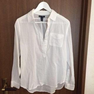 ギャップ(GAP)のGAP＊白シャツ＊(シャツ/ブラウス(長袖/七分))