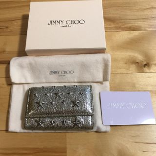 ジミーチュウ(JIMMY CHOO)のホワイト☆様専用。JIMMY  CHOOキーケース☆(キーケース)