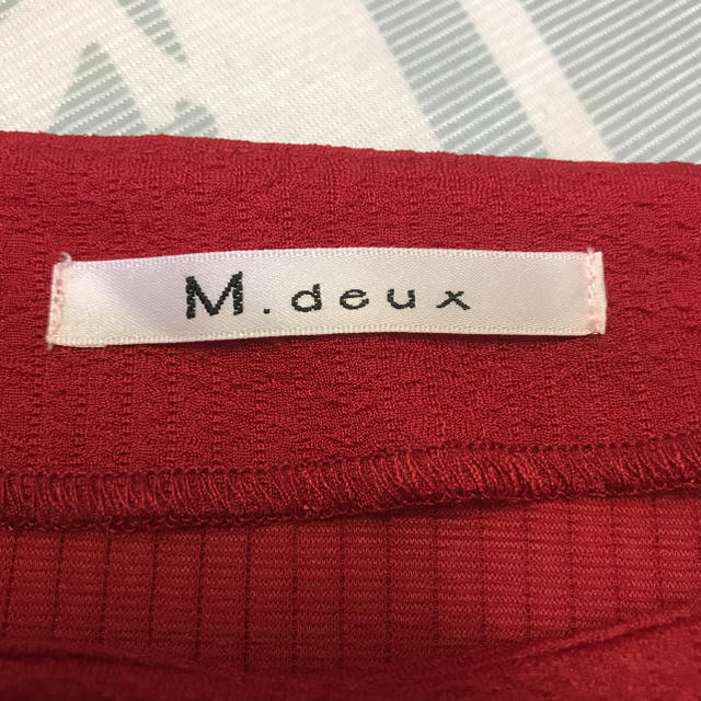 M.deux(エムドゥー)の【新品 】M.deux 秋色トップス レディースのトップス(カットソー(半袖/袖なし))の商品写真