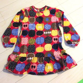 マリメッコ(marimekko)の白玉あんみつ様専用 マリメッコ キッズワンピース(ワンピース)