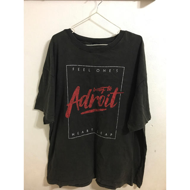 JEANASIS(ジーナシス)のUSED プリントT black* レディースのトップス(Tシャツ(半袖/袖なし))の商品写真