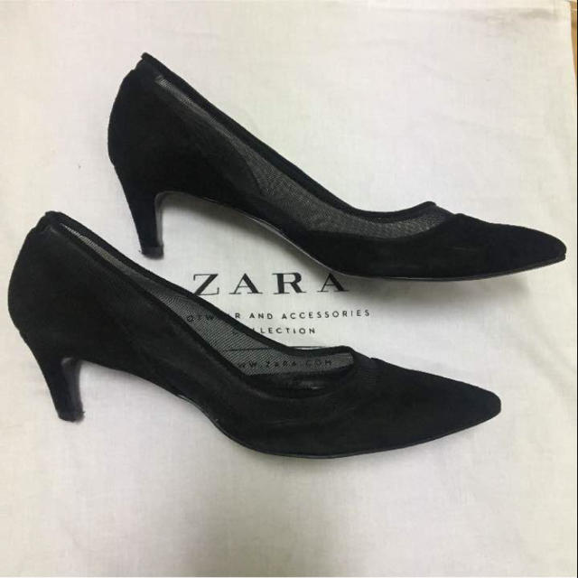ZARA(ザラ)のZARA シースルーパンプス 37 レディースの靴/シューズ(ハイヒール/パンプス)の商品写真