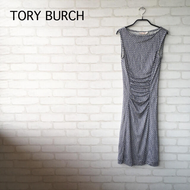 【 美品 】TORY BURCH  ＊ シルクワンピース XS