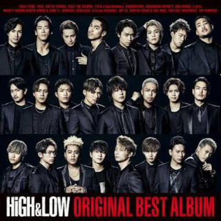エグザイル(EXILE)のHIGH&LOW ORIGINAL BESTALBUM 2CD＋DVD＋スマプラ(ミュージック)