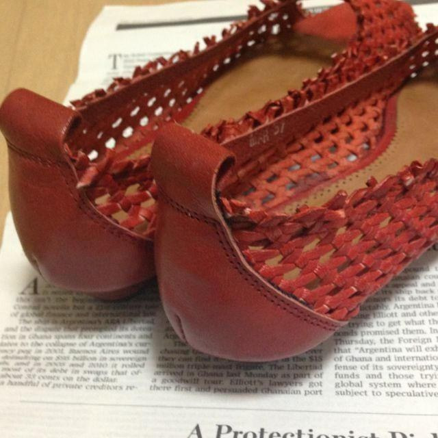 JOURNAL STANDARD(ジャーナルスタンダード)のジャーナル メッシュサンダル 37 赤 レディースの靴/シューズ(サンダル)の商品写真