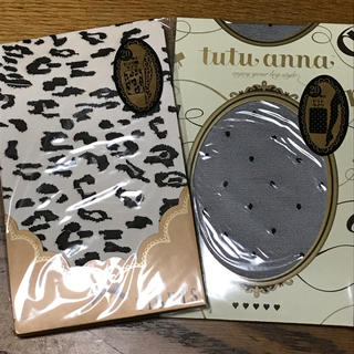 チュチュアンナ(tutuanna)の【新品】タイツ 2個セット(タイツ/ストッキング)