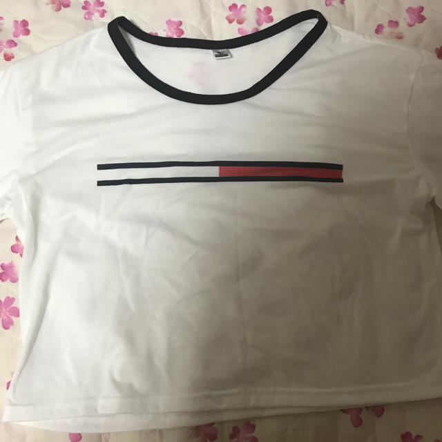 TOMMY HILFIGER(トミーヒルフィガー)のTOMMY風ロゴＴシャツ レディースのトップス(Tシャツ(半袖/袖なし))の商品写真