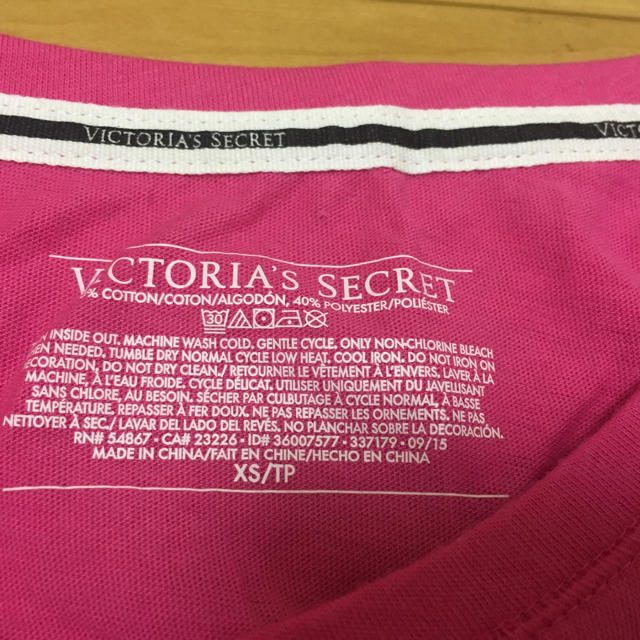 Victoria's Secret(ヴィクトリアズシークレット)のほぼ新品 VICTORIA'S SECRET デカT レディースのトップス(シャツ/ブラウス(長袖/七分))の商品写真