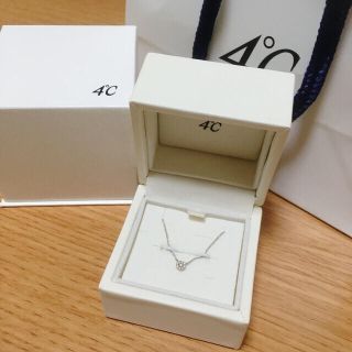 ヨンドシー(4℃)の✩値下げ✩【美品】4℃ K10ダイヤネックレス(ネックレス)