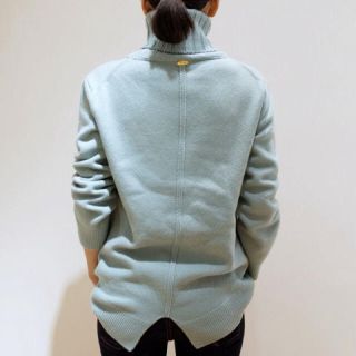 ドゥーズィエムクラス(DEUXIEME CLASSE)の【専用】DeuxiemeClasse JADEタートルネックニットサックスブルー(ニット/セーター)