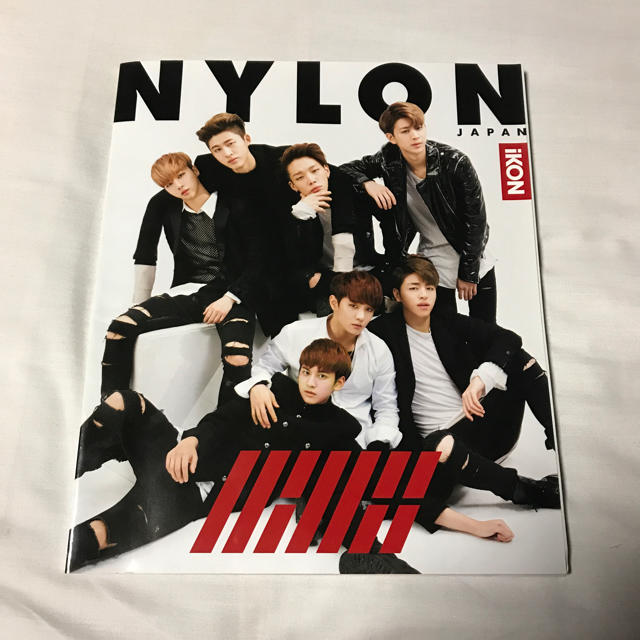 iKON(アイコン)のiKON 表紙 NYLON エンタメ/ホビーのタレントグッズ(アイドルグッズ)の商品写真