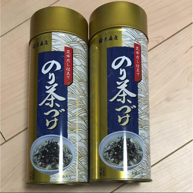 【ruuuna様専用】大森屋 のり茶漬け 2缶セット 食品/飲料/酒の食品(その他)の商品写真