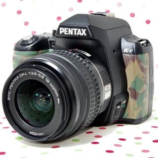 激レア迷彩カラー！☆PENTAX K-r レンズキット♪