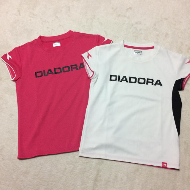 DIADORA(ディアドラ)のこっこ、様 専用⭐︎【ディアドラ】ゲームシャツ⭐︎ピンクのみ⭐︎ スポーツ/アウトドアのテニス(ウェア)の商品写真