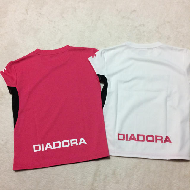 DIADORA(ディアドラ)のこっこ、様 専用⭐︎【ディアドラ】ゲームシャツ⭐︎ピンクのみ⭐︎ スポーツ/アウトドアのテニス(ウェア)の商品写真