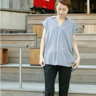 FRAMeWORK - 【美品】FRAMEWORK ギンガムチェック ブラウス Spick&Span