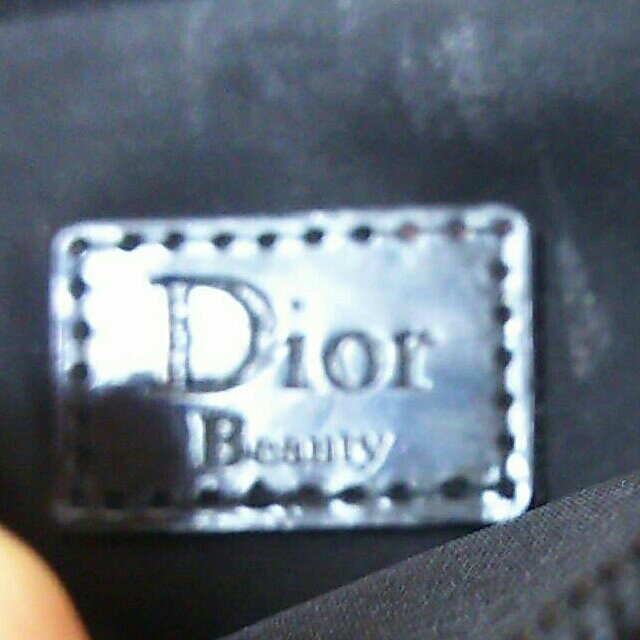 Christian Dior(クリスチャンディオール)の早い者勝ち❤クリスチャン・ディオール エナメルブラックポーチ レディースのファッション小物(ポーチ)の商品写真