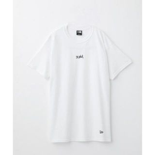 エックスガール(X-girl)の【X-girl x NEW ERA】 TEE ■XL(Tシャツ(半袖/袖なし))